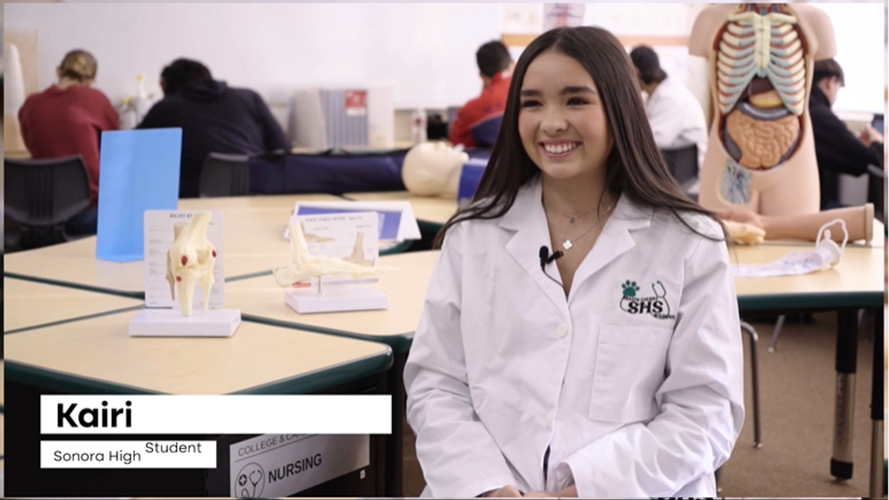Health Science Career Labs at Sonora High School